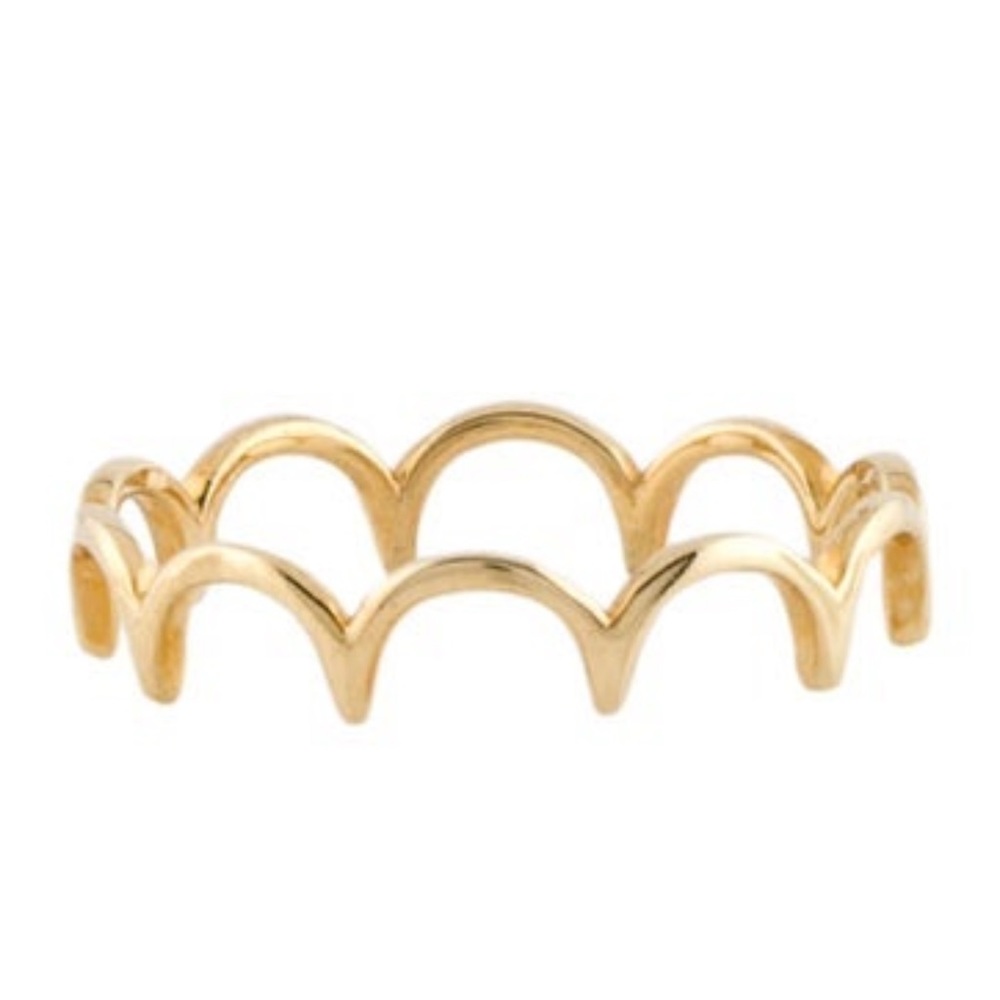 Bony Levy Stackable Crown Band Ring 14k gold